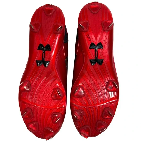 Under Armour Harper 7 RM‎ Baseball Cleats Red Black Mens 11.5 - Picture 8 of 8